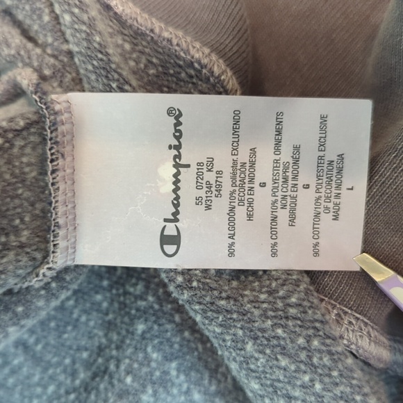 Champion Camo Crewneck Sweater Women's Large - Picture 5 of 6